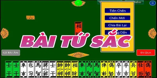 game bài tứ sắc - Đánh 3 cây