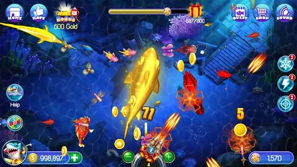 game bắn cá - Golden Fish Hunter