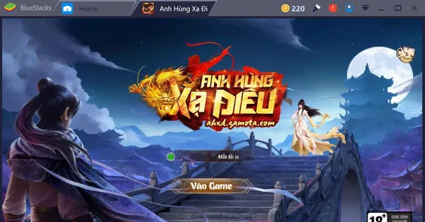 game hành động - Anh Hùng Xạ Điêu Trên Điện Thoại Di Động