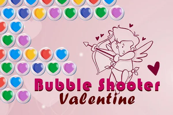 game valentine - Valentine Bubble Shooter